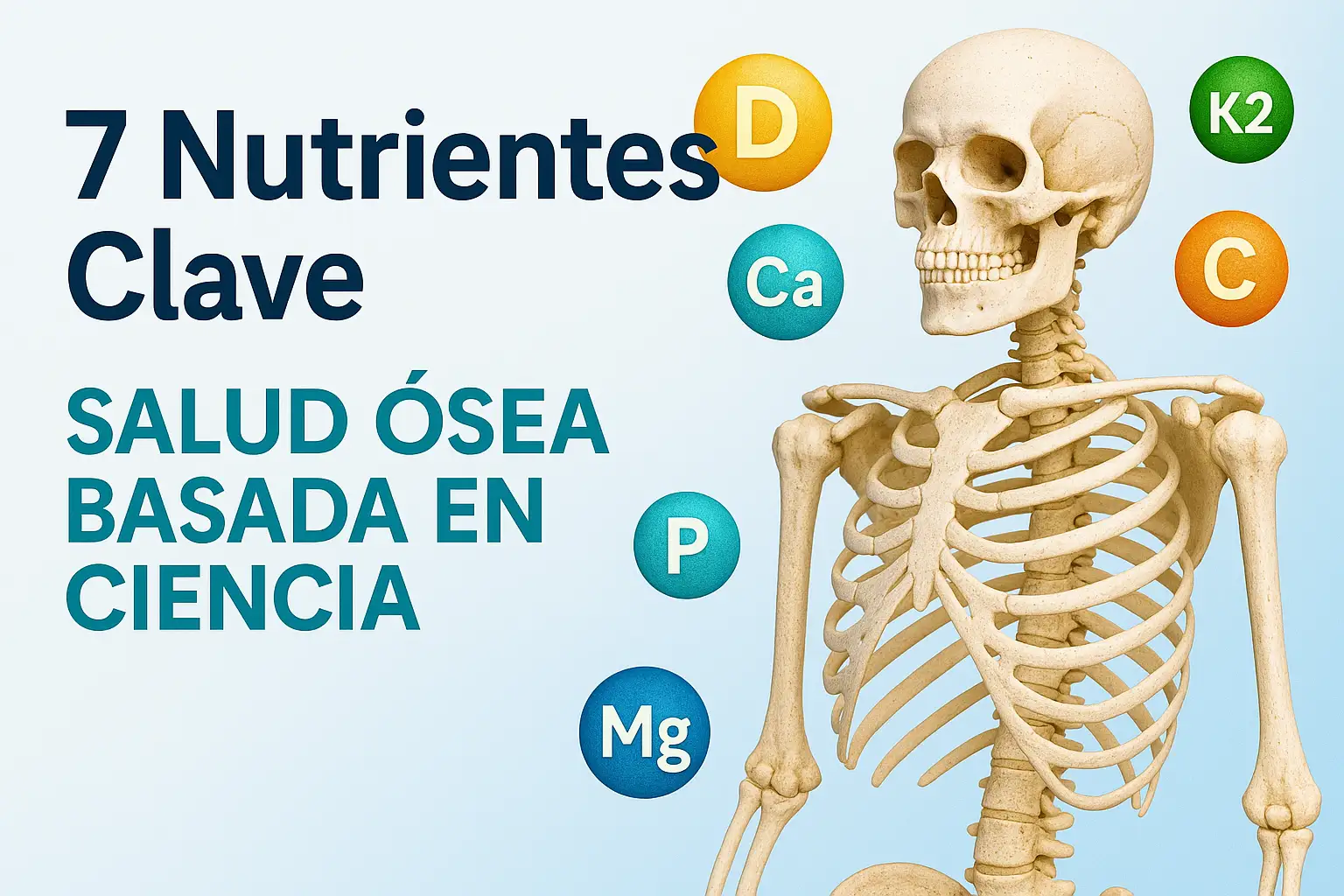 Qué Vitaminas Son Buenas para los Huesos? Las 7 Más Recomendadas por la Ciencia
