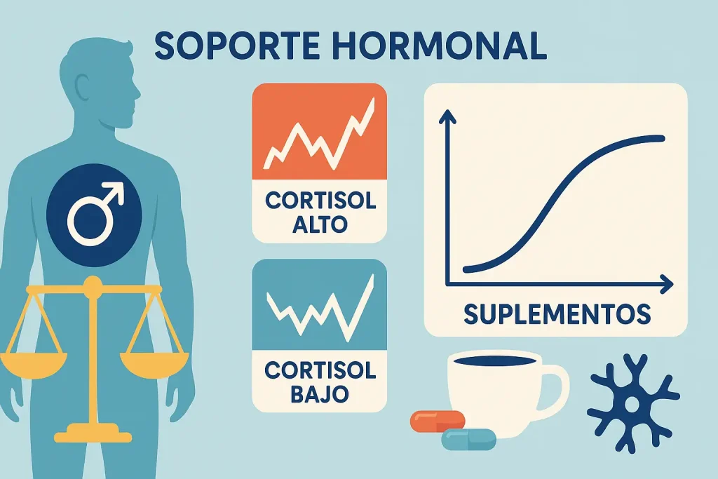 Resumen visual de suplementos para biohacking deportivo según tus metas