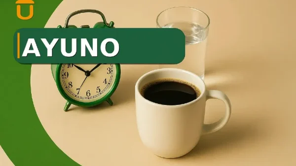 Ayuno intermitente con reloj, café y agua portada Mushwell