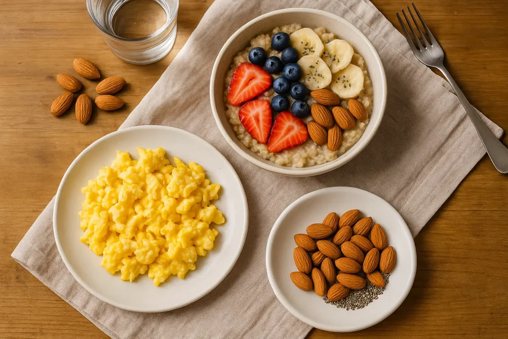 Desayuno rico en triptófano 