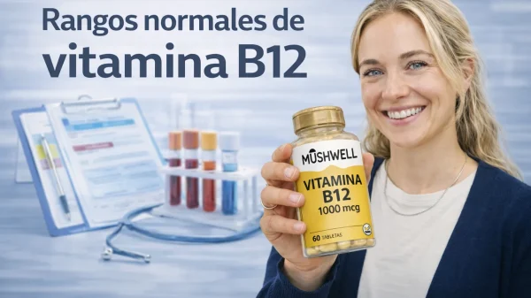 rangos normales de vitamina B12 en sangre