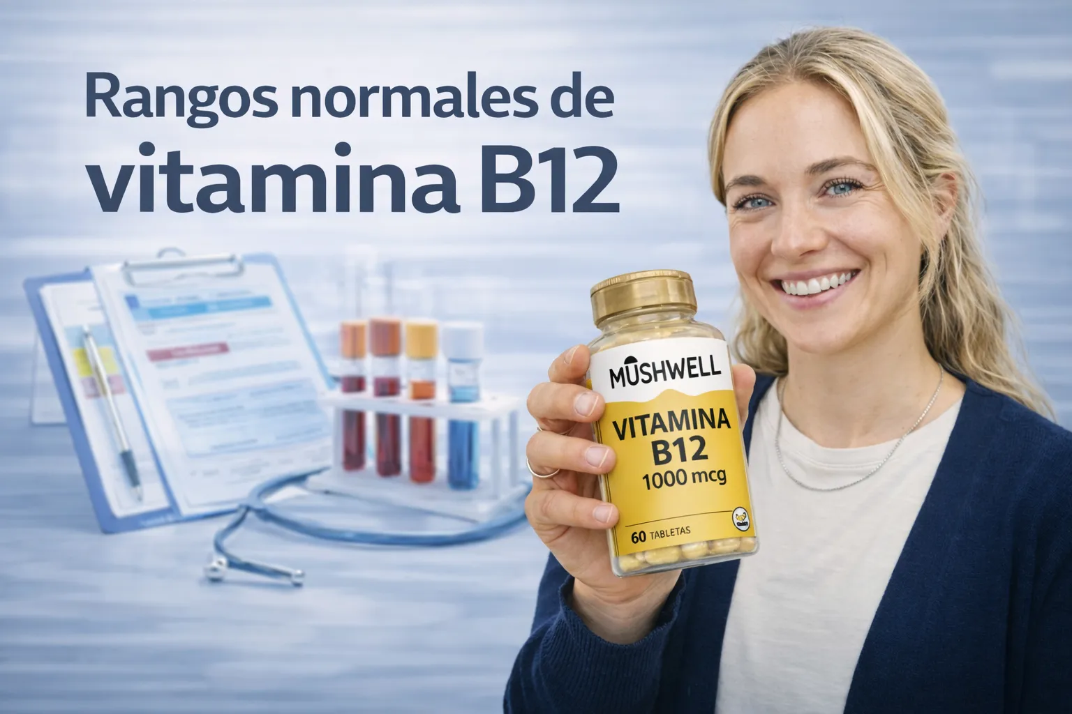 rangos normales de vitamina B12 en sangre