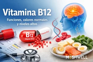vitamina B12 para qué sirve: funciones, valores normales y qué significa tenerla alta