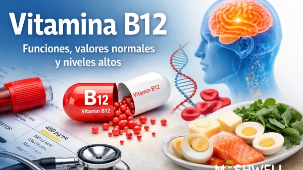 vitamina B12 para qué sirve: funciones, valores normales y qué significa tenerla alta