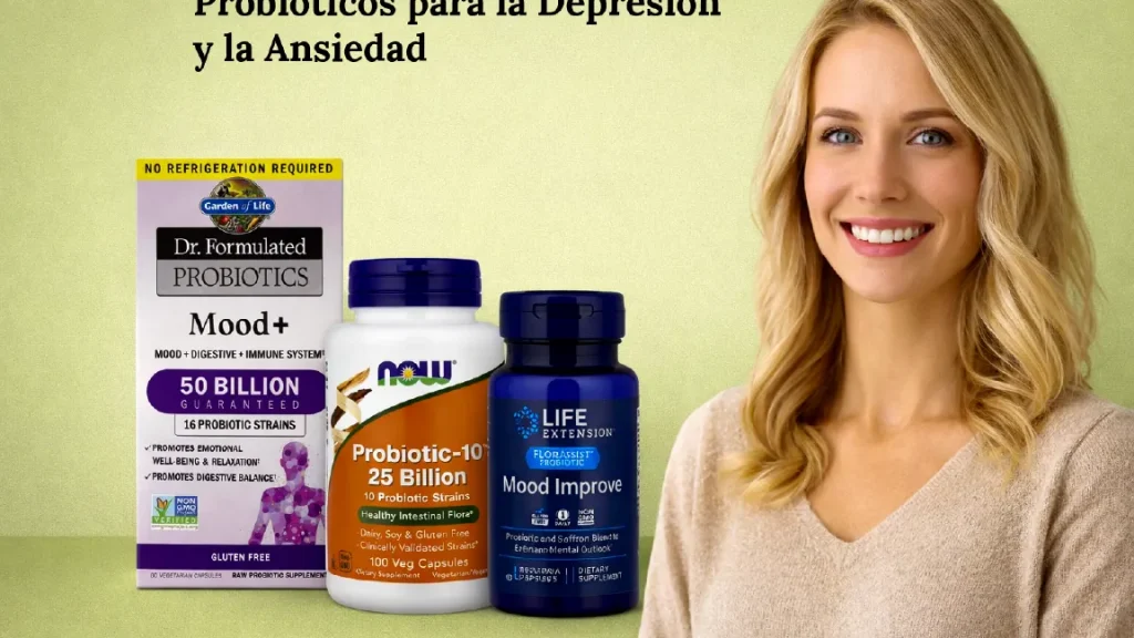 Probióticos para la Depresión y la Ansiedad