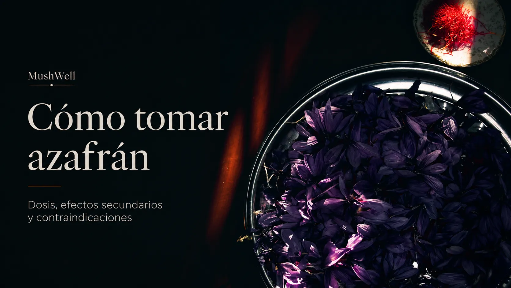 Cómo tomar azafrán