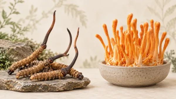Cordyceps sinensis vs Cordyceps militaris